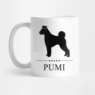 Pumi Black Silhouette Mug